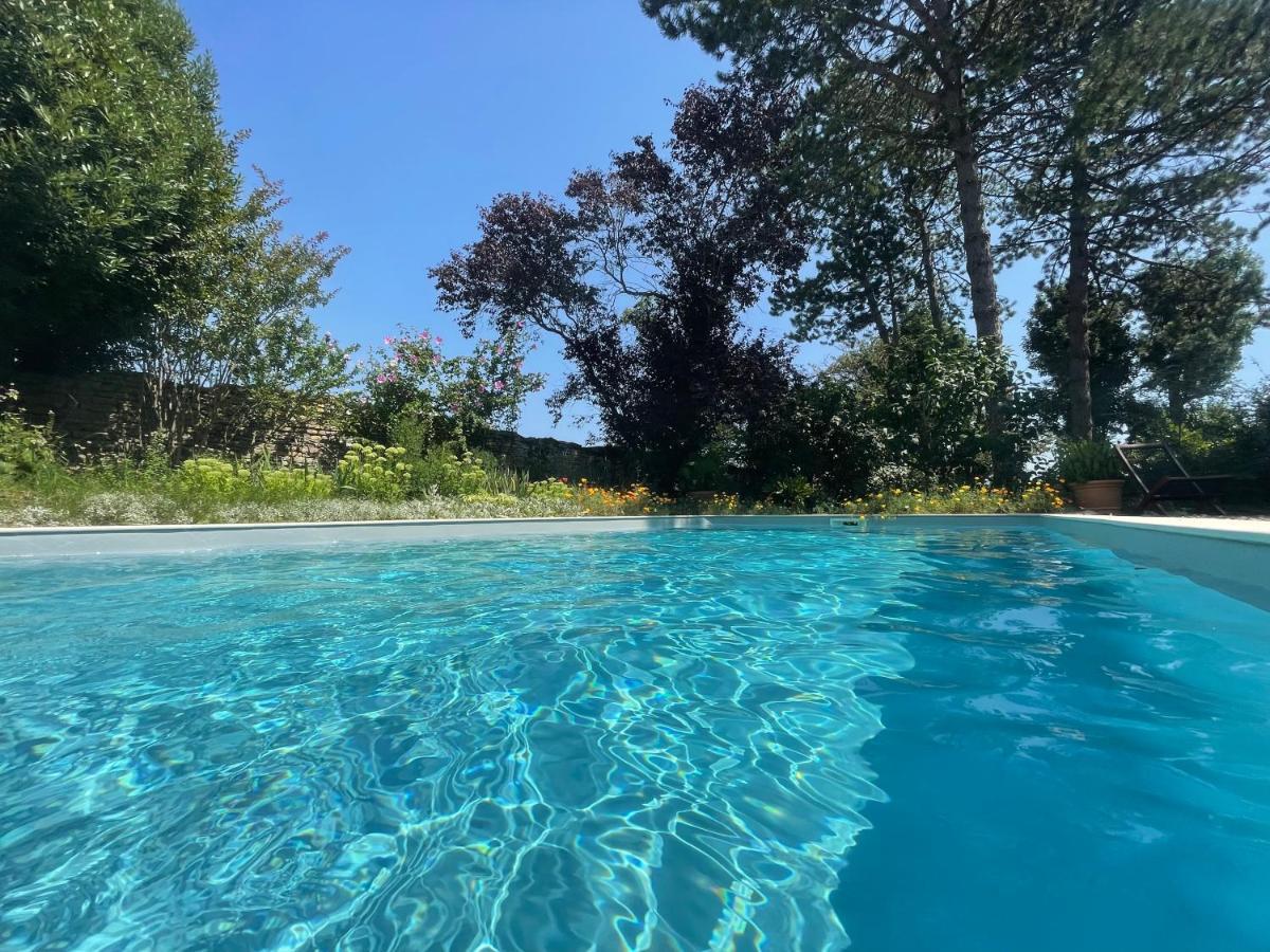 Bed and Breakfast Fleurs De Vignes Piscine Montagny-lès-Beaune Exterior foto